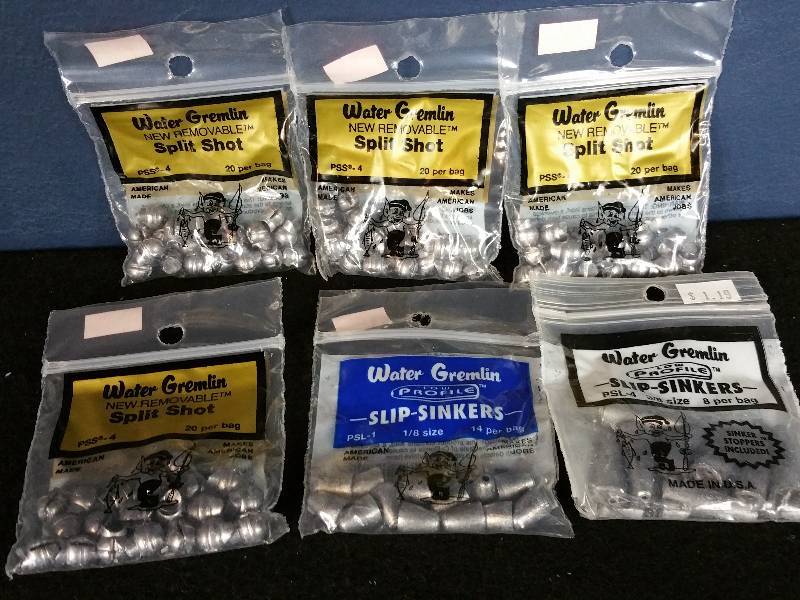 lot 278 image: Group of Slip Shots & Slip Sinkers
