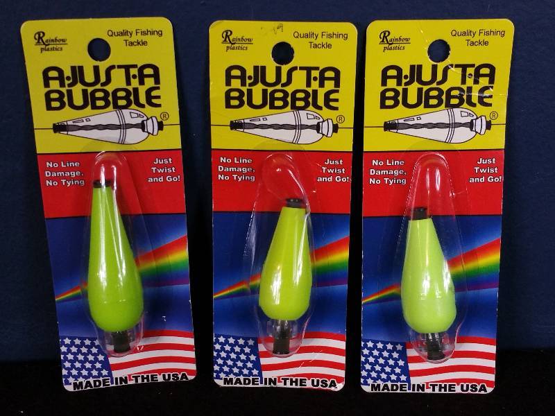 lot 286 image: Rainbow Plastics Ajusta Bubble Bobbers