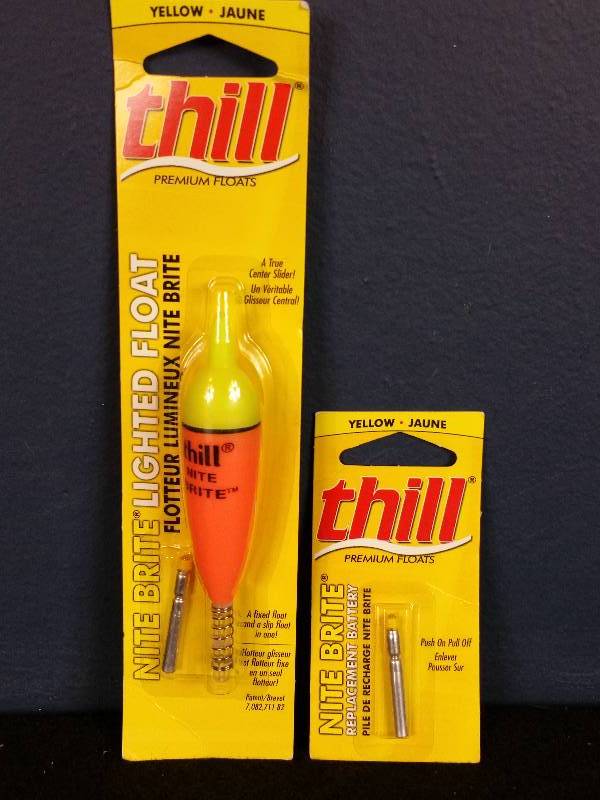 lot 299 image: Thill Nite Brite Lighted Float Bobber  Battery