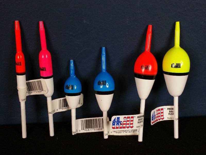 lot 305 image: Group of (6) Premium Bubbl Gum Balsa Bobbers