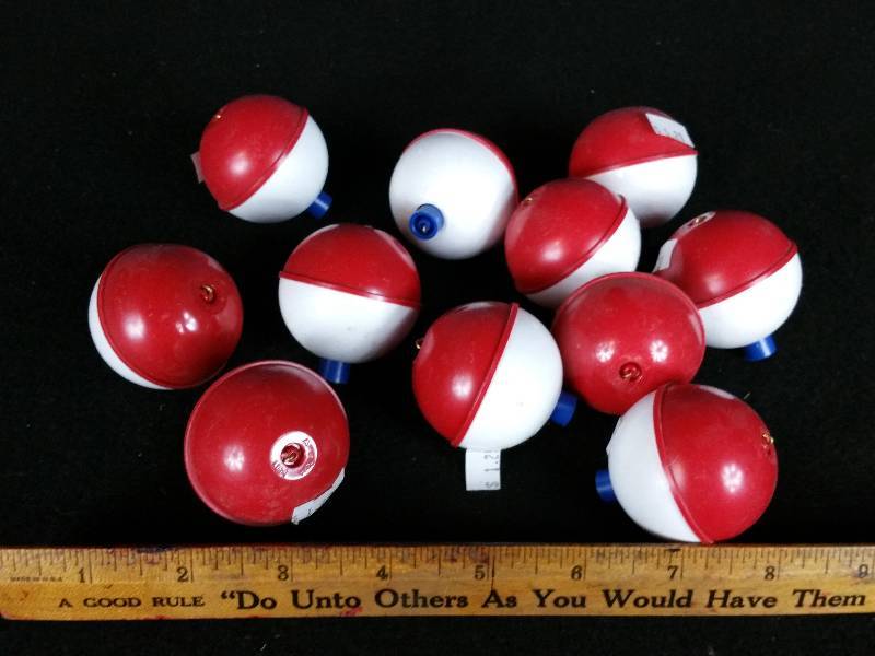 lot 330 image: Group of (11) Plastic Bobbers