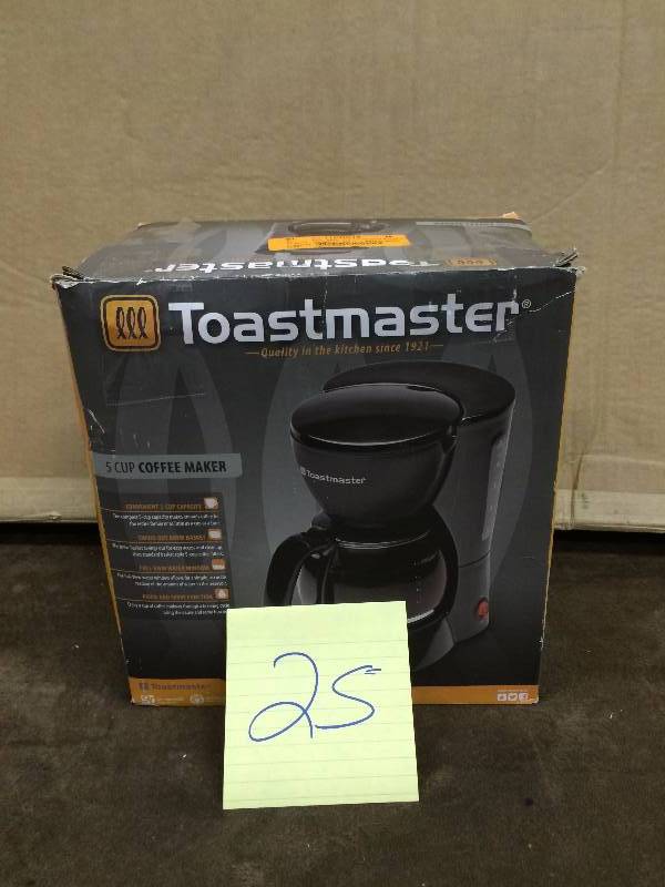 lot 25 image: Toastmaster Coffee Maker