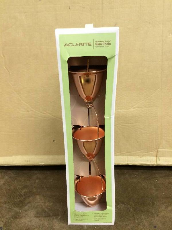 lot 28 image: Acurite Rain Chain New