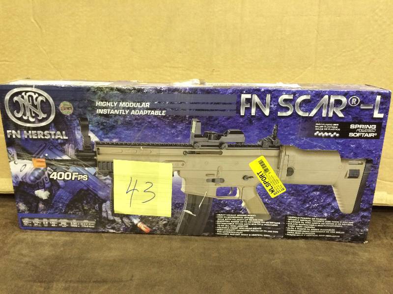 lot 43 image: FN Scar Air Soft Gun