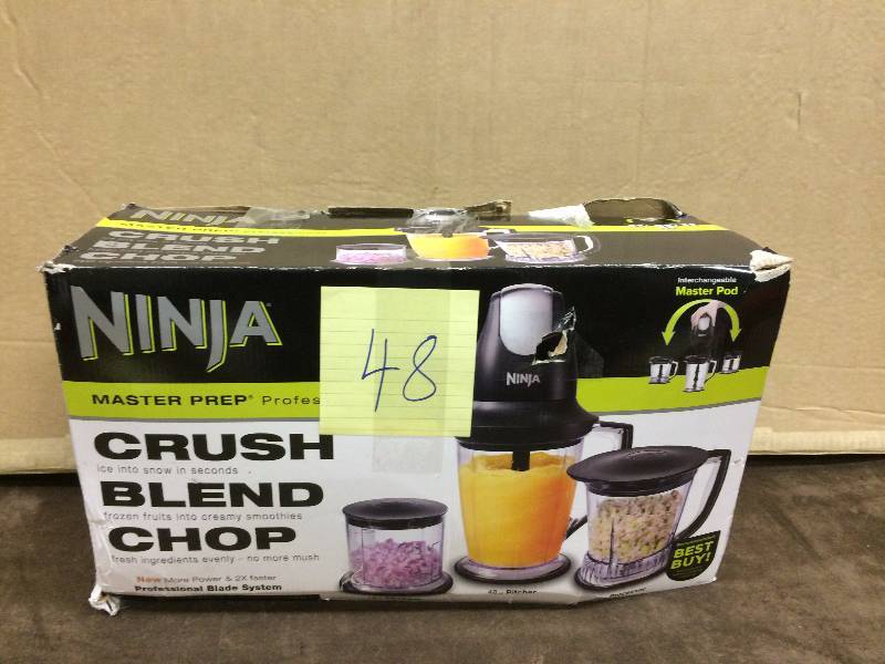 lot 48 image: Ninja Crush Blend Chop New