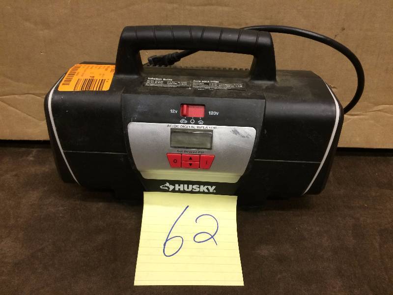lot 62 image: Husky Tire Inflator