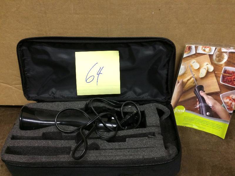 lot 64 image: Food Network Electric Knife