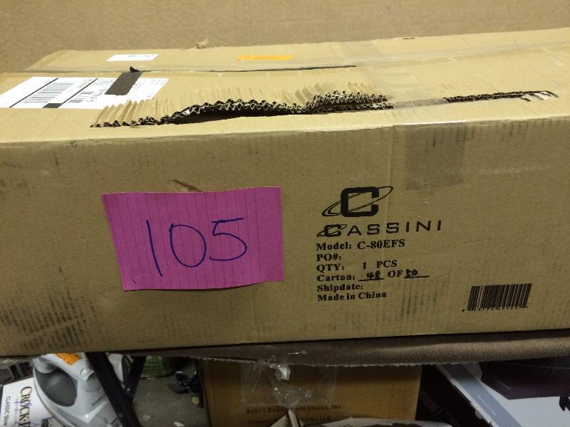 lot 105 image: Cassini Model C-80EFS Astronomical Reflector 800 mm x 80 mm