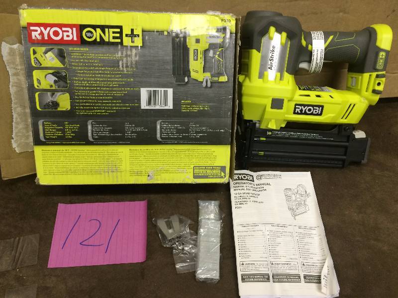 lot 121 image: Ryobi AirStrike Nailer