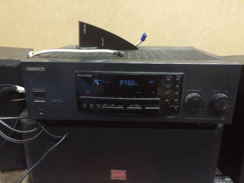 lot 184 image: Kenwood sound System used tested works
