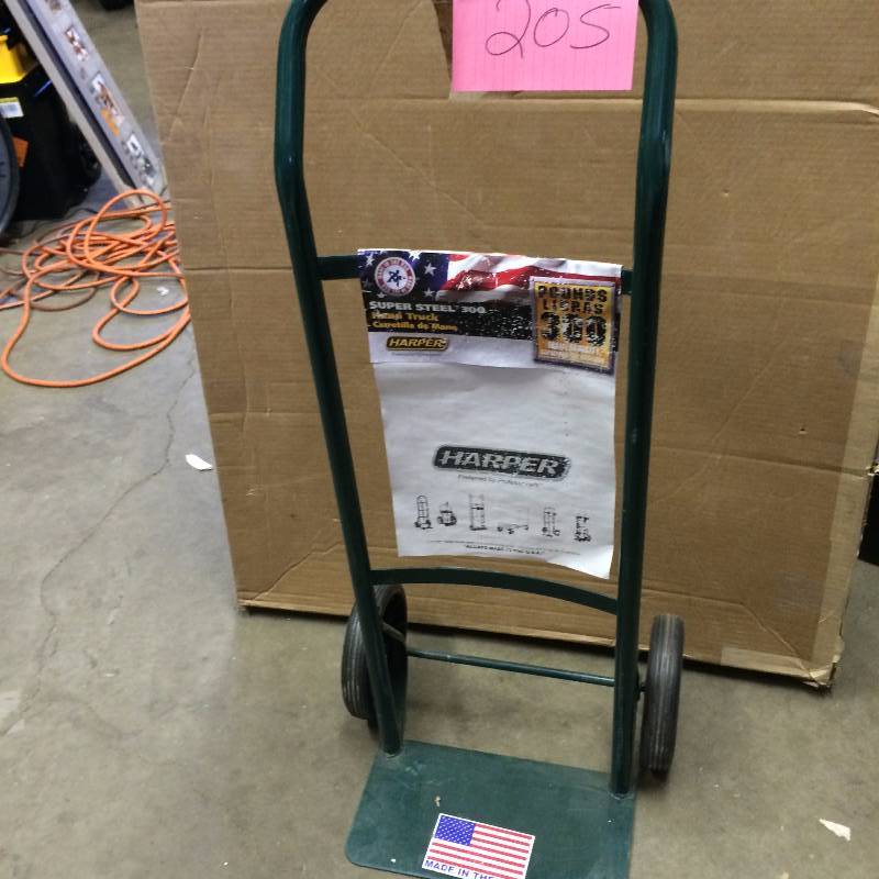 lot 205 image: Harper 300 LB Hand Truck