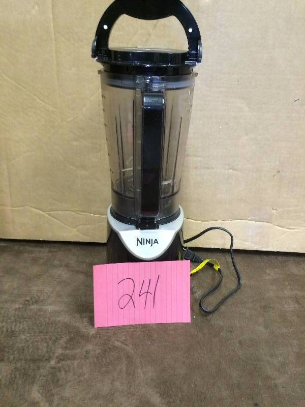 lot 241 image: Ninja Blenders used tested works