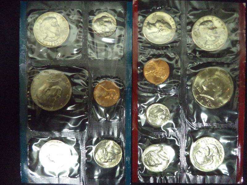 US Mint 1980 Uncirculated Coin Set