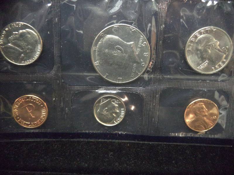 US Mint 1985 Uncirculated Coin Set