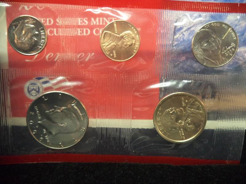 US Mint 2006 Uncirculated Coin Set