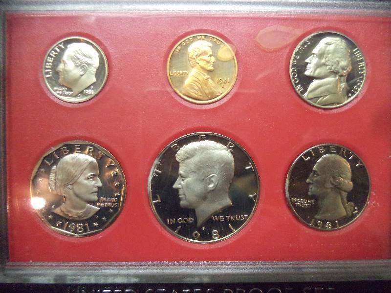 US Proof Set 1981