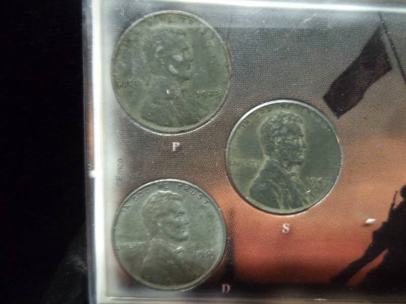 1943 US Steel Cents