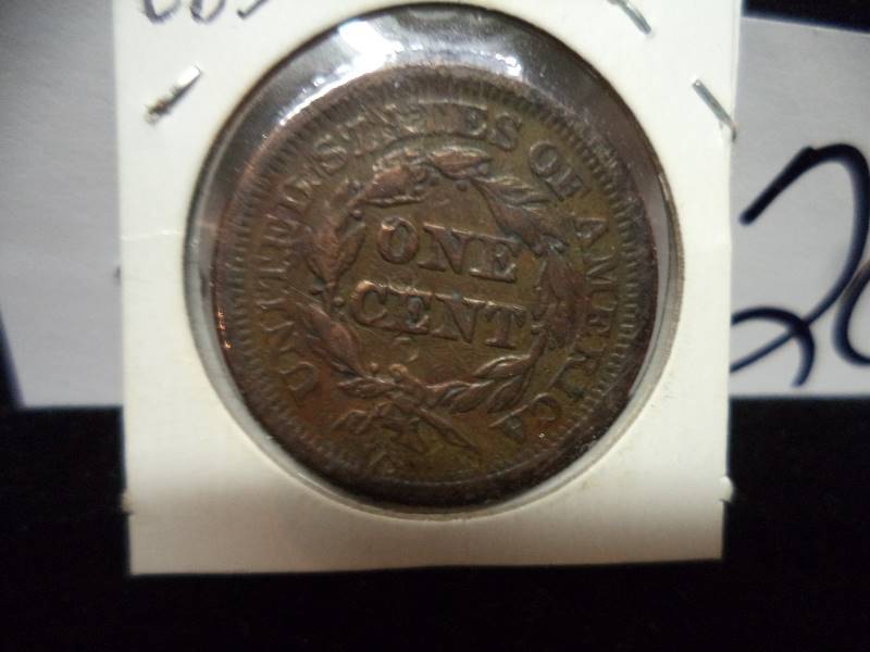1851 Large One Cent