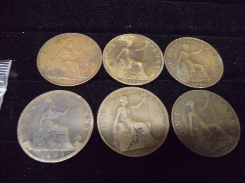 Lot - British Pennies