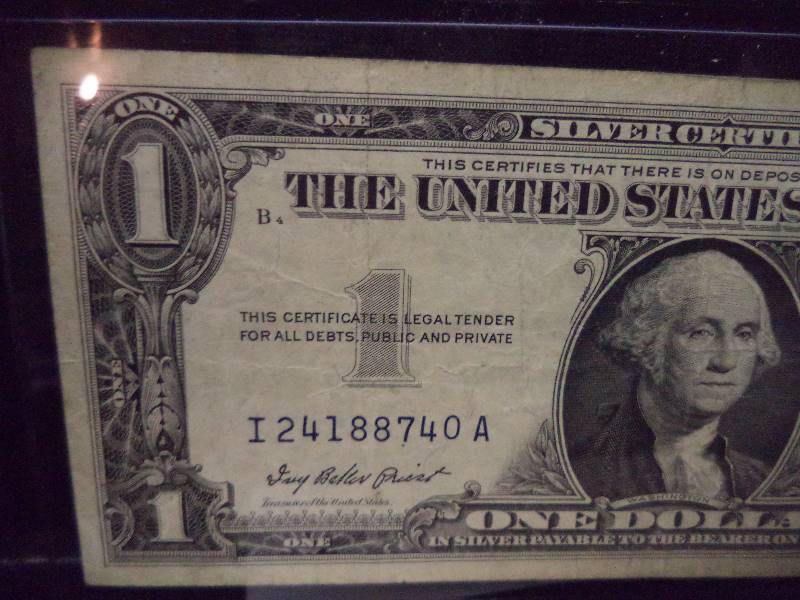 1957 Silver Certificate - One Dollar