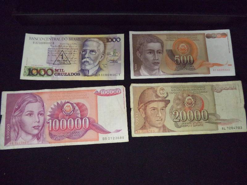 Lot - 20 Misc Foreign Currancy