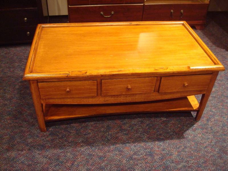 Wood Coffee Table, Good Condition