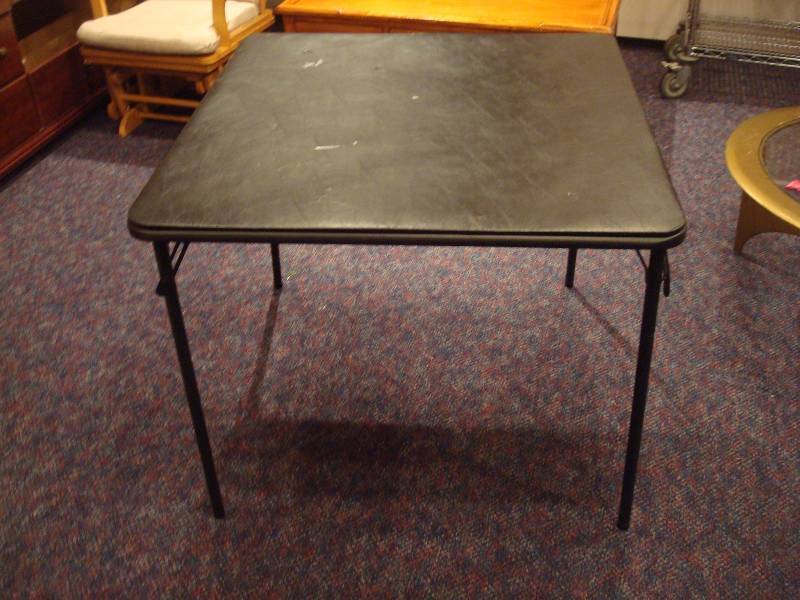 Folding Card Table, Some Wear