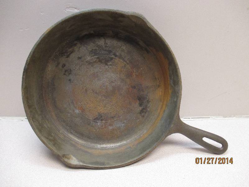 Vintage Cast Iron Pan, Some Wear