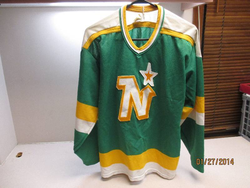 Vintage Minnesota North Stars CCM Jersey, Used, Some Wear