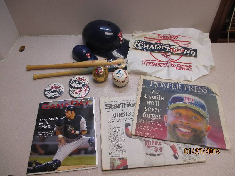 Lot Of Minnesota Twins Items