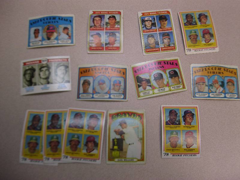 Lot Of Vintage Baseball Cards