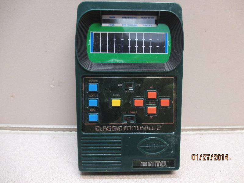 Vintage Hand Held Football Game