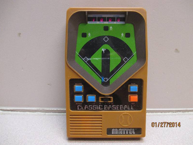 Vintage Hand Held Baseball Game