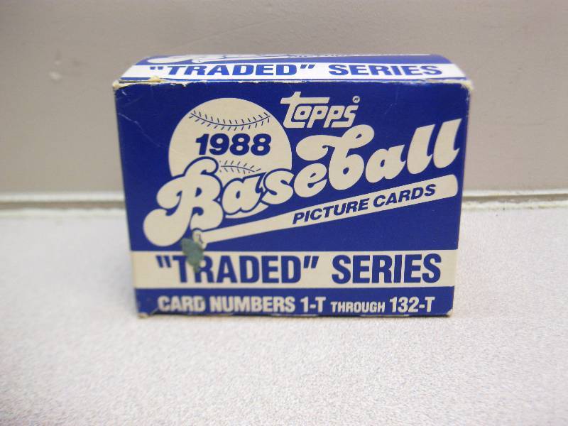Lot Of 1988 Topps Traded Baseball Cards, Unchecked