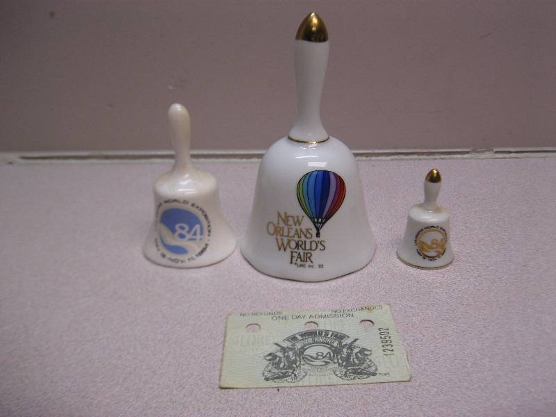 Lot Of 1984 Wolds Fair Collectibles