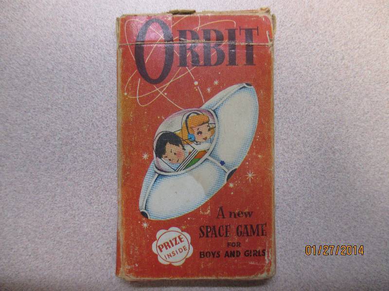 Lot Of Vintage Orbit Playing Cards