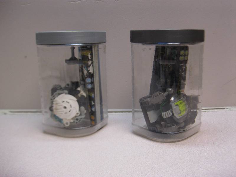 Pair Of Bionicle Figures