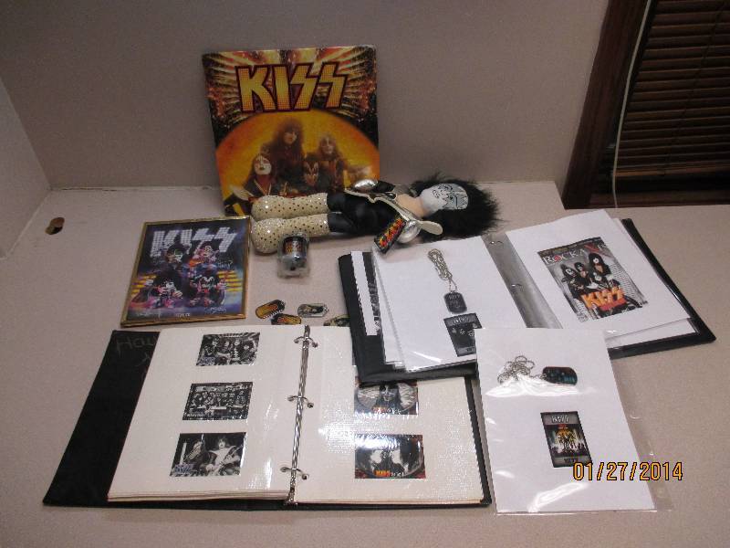 Lot OF KISS Rock Items
