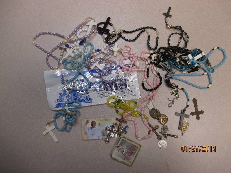 Lot Of Rosary Crosses