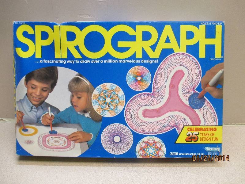 Kenner Spirograph Kit, Used