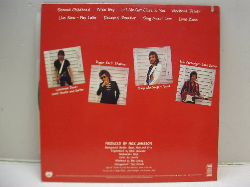 Vinyl LP Record, Used, May Show Wear, Sleeve May Shows Wear - FOGHAT