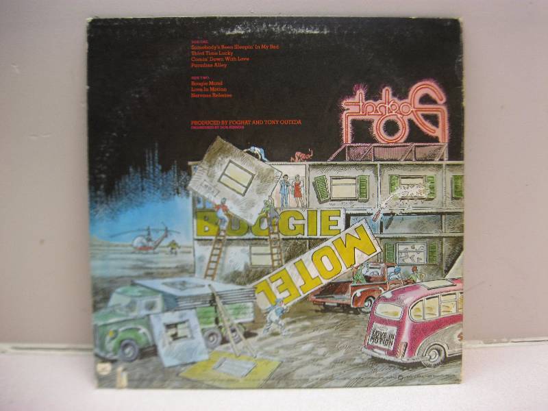 Vinyl LP Record, Used, May Show Wear, Sleeve May Shows Wear - FOGHAT