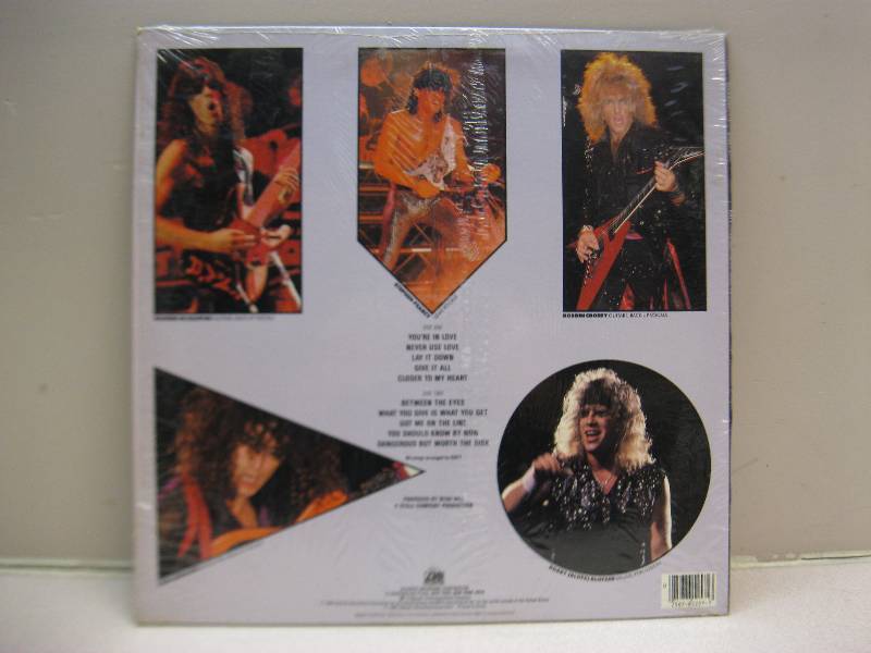 Vinyl LP Record, Used, May Show Wear, Sleeve May Shows Wear - RATT