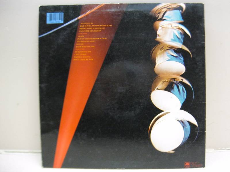 Vinyl LP Record, Used, May Show Wear, Sleeve May Shows Wear - Super Tramp