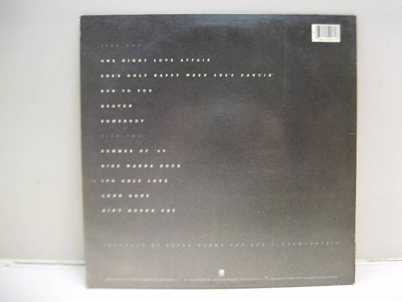 Vinyl LP Record, Used, May Show Wear, Sleeve May Shows Wear - Bryan Adams