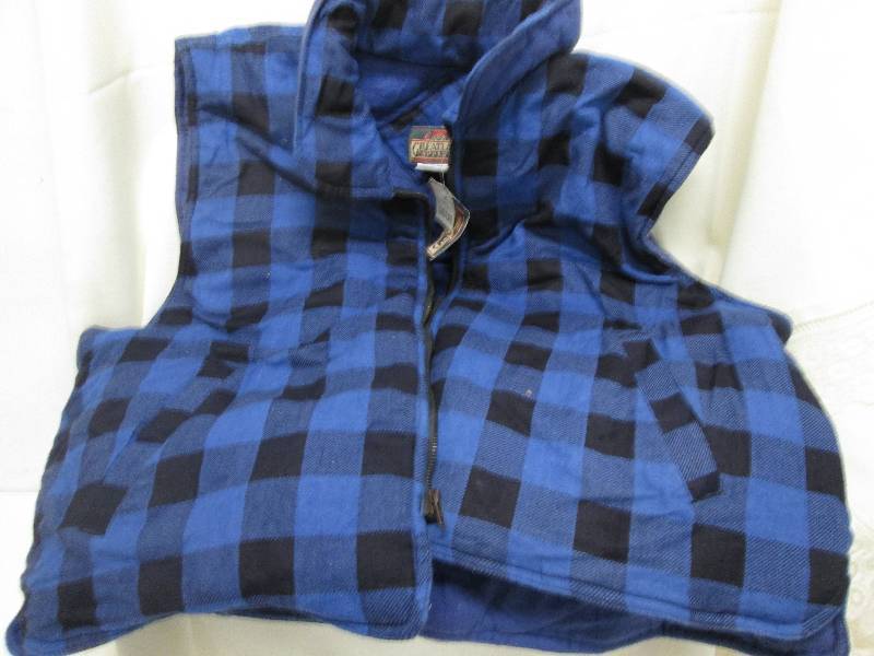 Greatland blueblack 2x quilted ves...