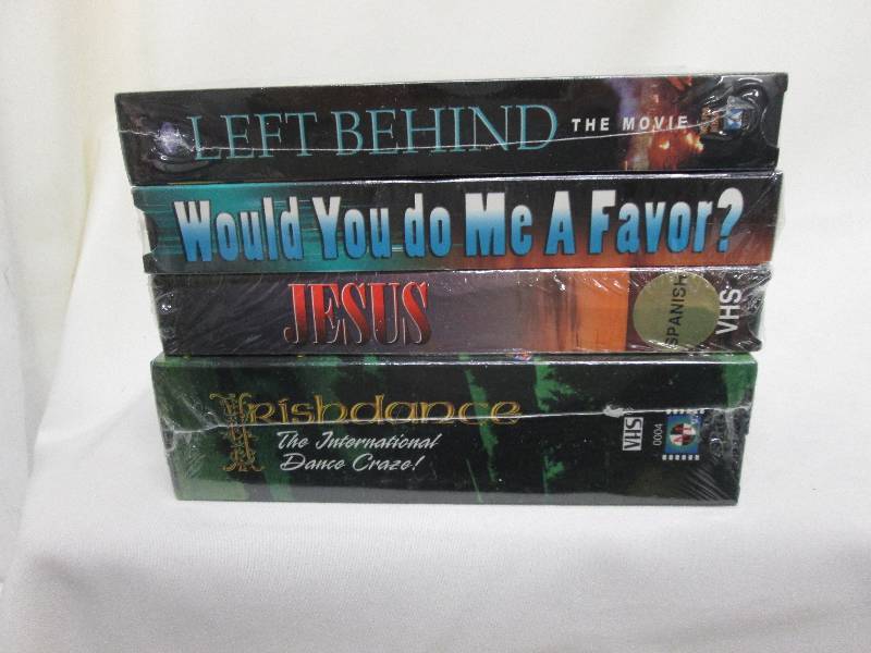 Lot of 4 VHS assorted titles...