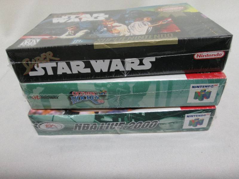 Lot of 3 unopened Nintendo  & Ninte...