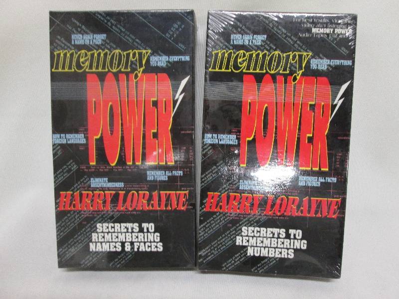 Memory Power training on VHS...