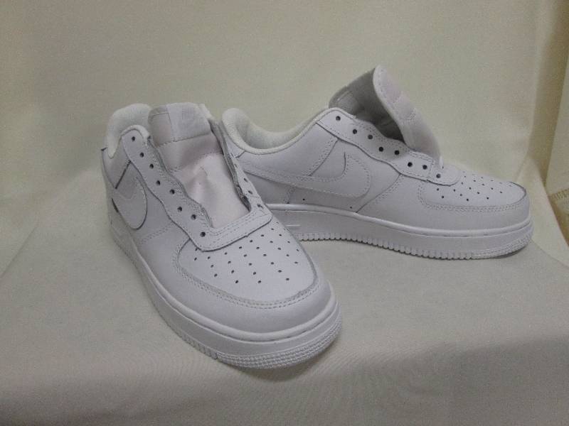 Nike Air Force1 white athletic shoe...
